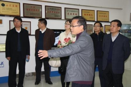 省政協(xié)常委、省科技廳副廳長(zhǎng)徐茂波及省政協(xié)科技界委員蒞臨神戎參觀指導(dǎo)工作